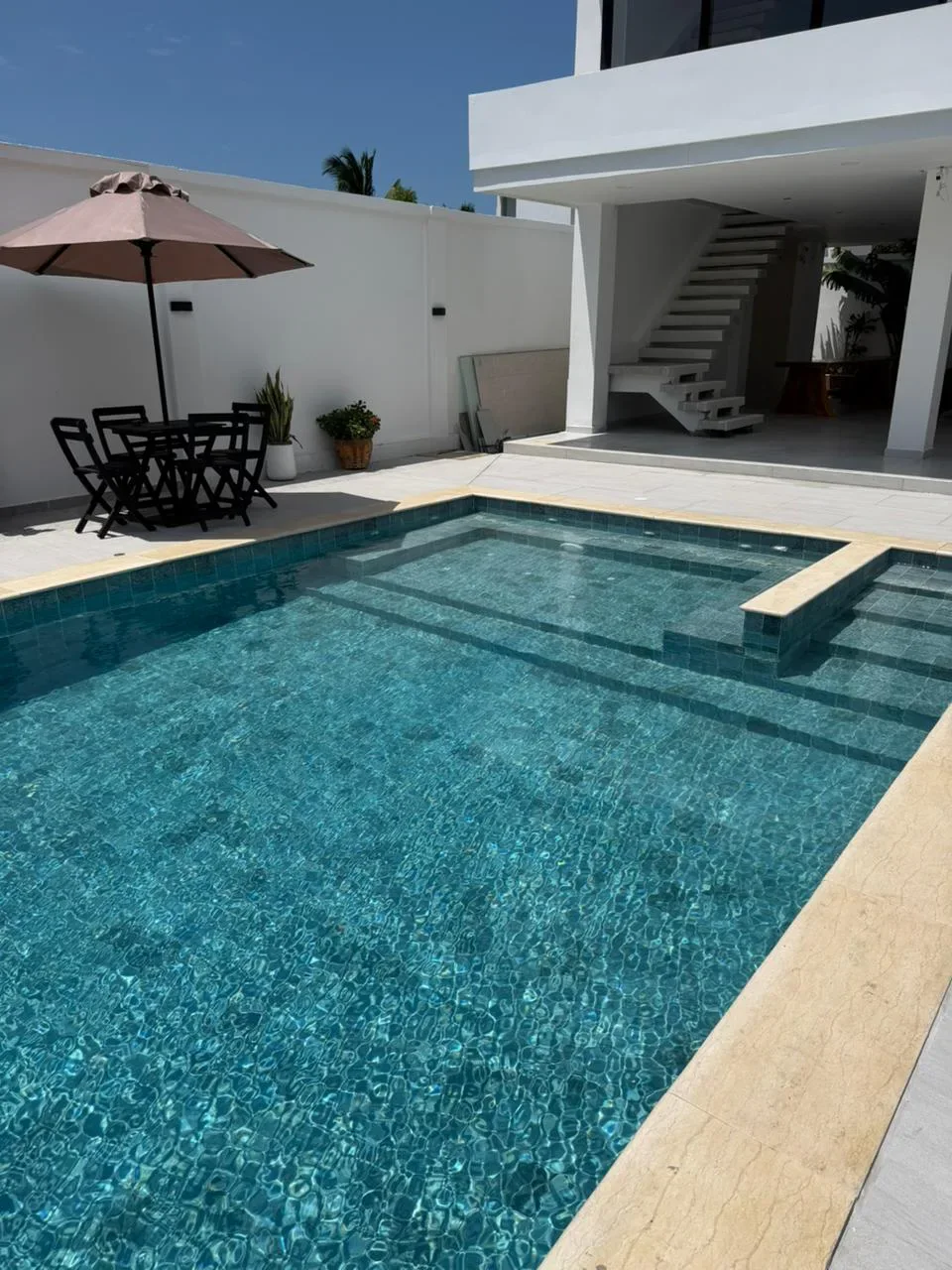 Piscina privada de Villa Silvia en Santa Verónica