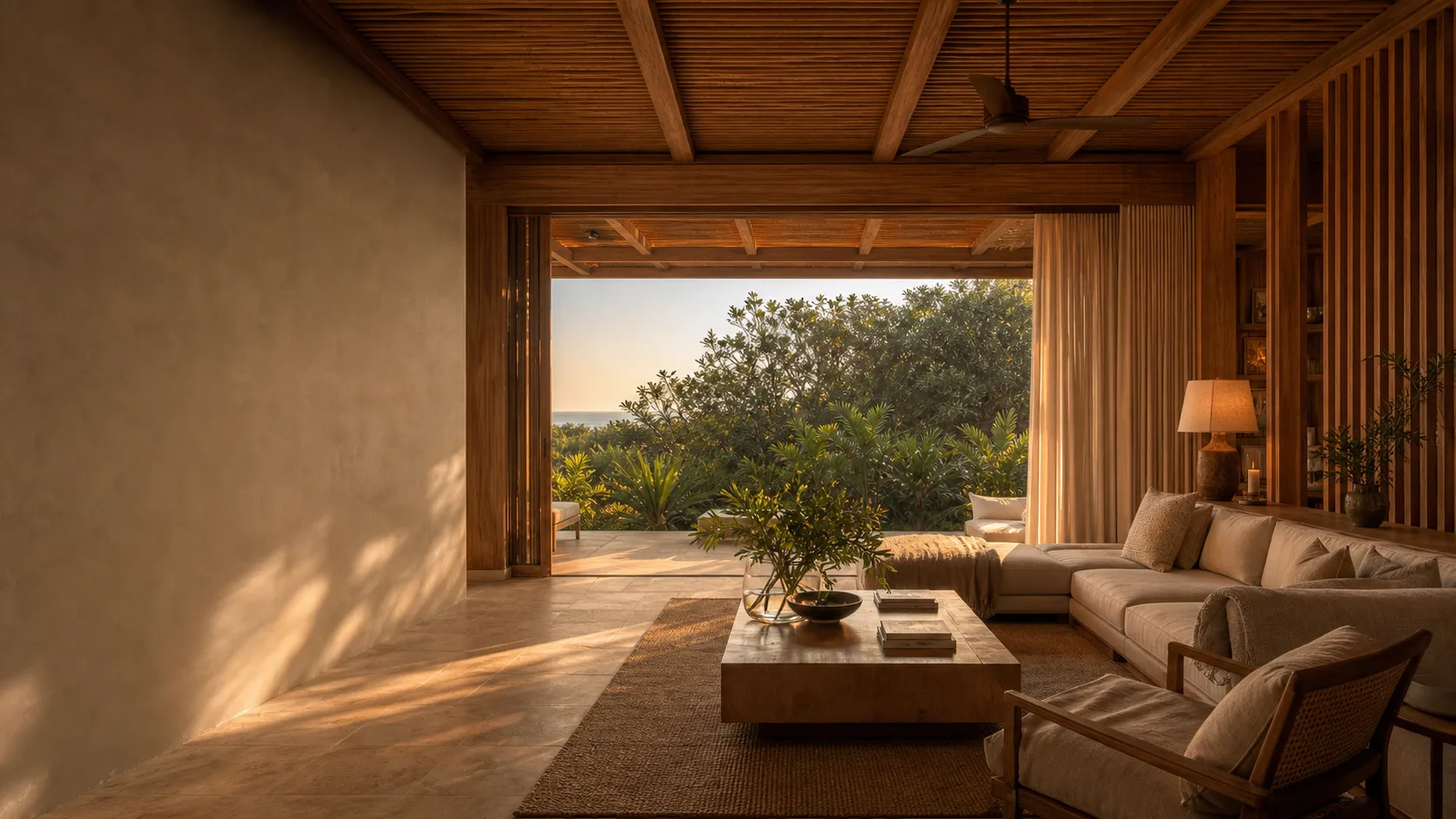 Sala y zona de descanso